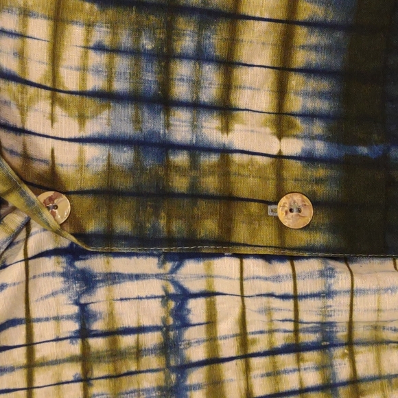 Vintage Y2K Tie dye button down - Picture 3 of 7